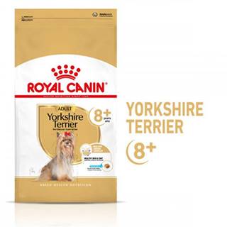 ROYAL CANIN Yorkshire Terrier Adult 8+ 500g granule pre staršieho jorkšírskeho teriéra