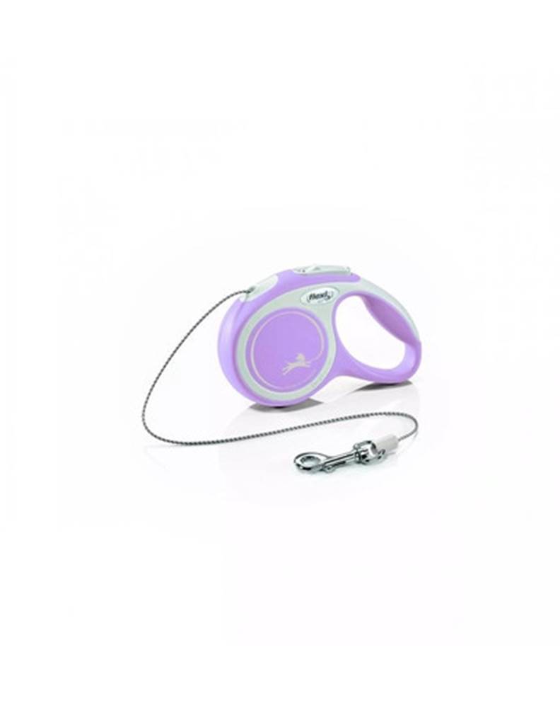 fera FLEXI New Comfort Vodítko M 8 m lanko ružové