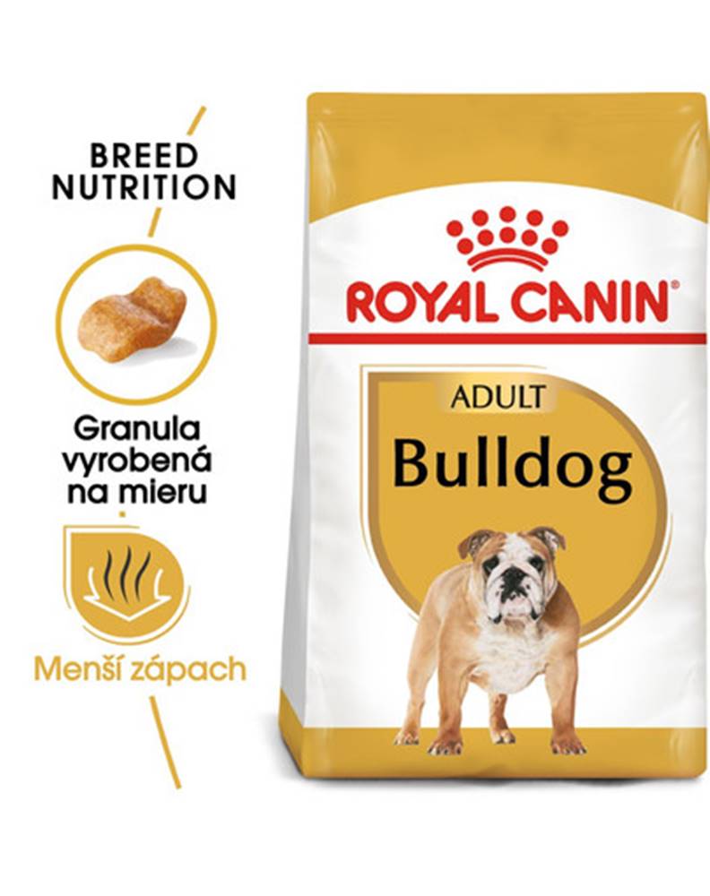 fera ROYAL CANIN Bulldog Adul 3kg granule pre dospelého buldoga