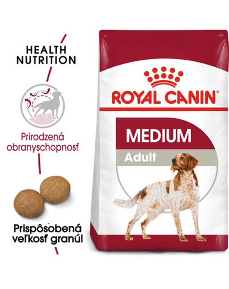 fera ROYAL CANIN Medium Adult 15kg granule pre dospelé stredné psy