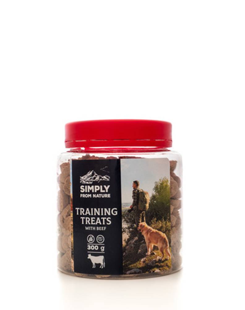 fera SIMPLY FROM NATURE Training Treats with beef Tréningové maškrty s hovädzím mäsom 300 g