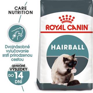 ROYAL CANIN Hairball Care 400g granule pre mačky pre správne vylučovanie