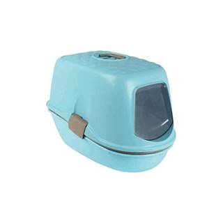 TRIXIE Mačacie WC Berto Top, nebesky modrý / svetlosivá / Grafitová, 39 × 42 × 59 cm