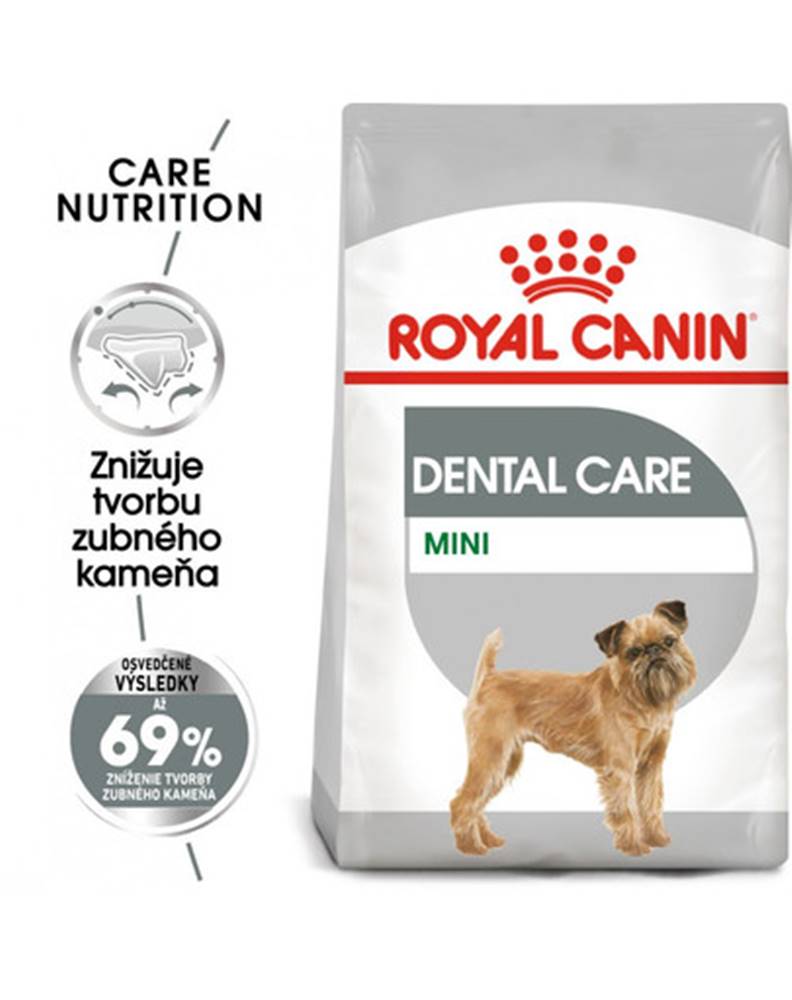 fera ROYAL CANIN Mini dental care 1 kg granuly pre psy znižujúce tvorbu zubného kameňa