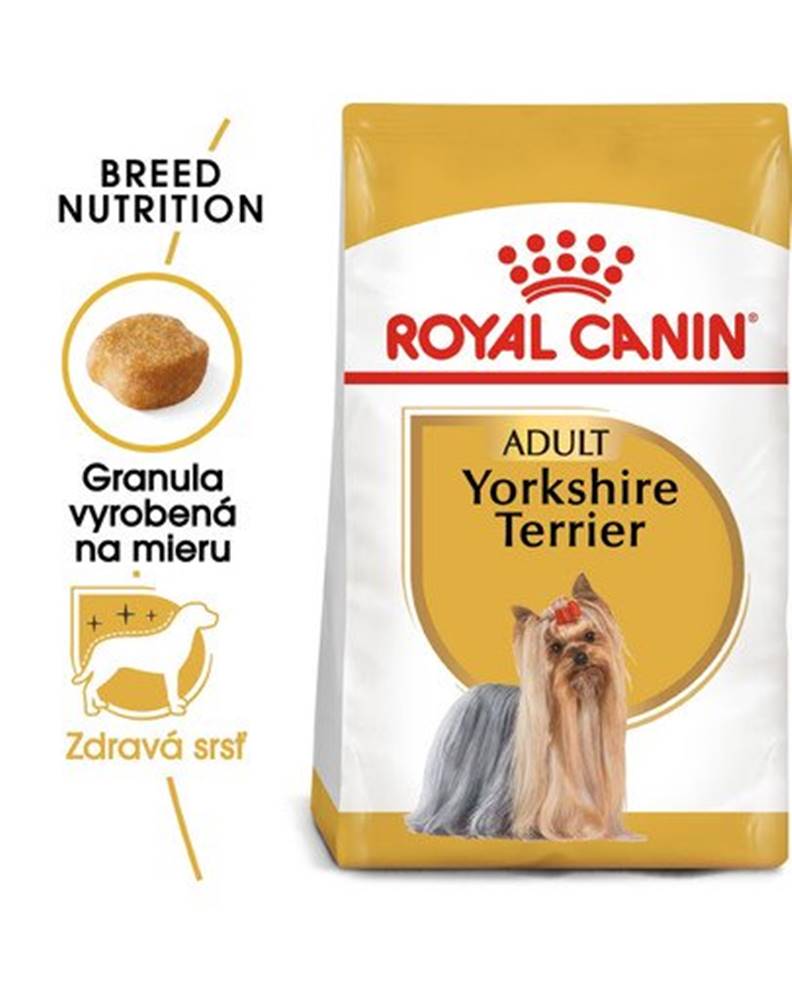 fera ROYAL CANIN Yorkshire Terrier Adult 2 x 7.5 kg granule pre dospelého jorkšírskeho teriéra