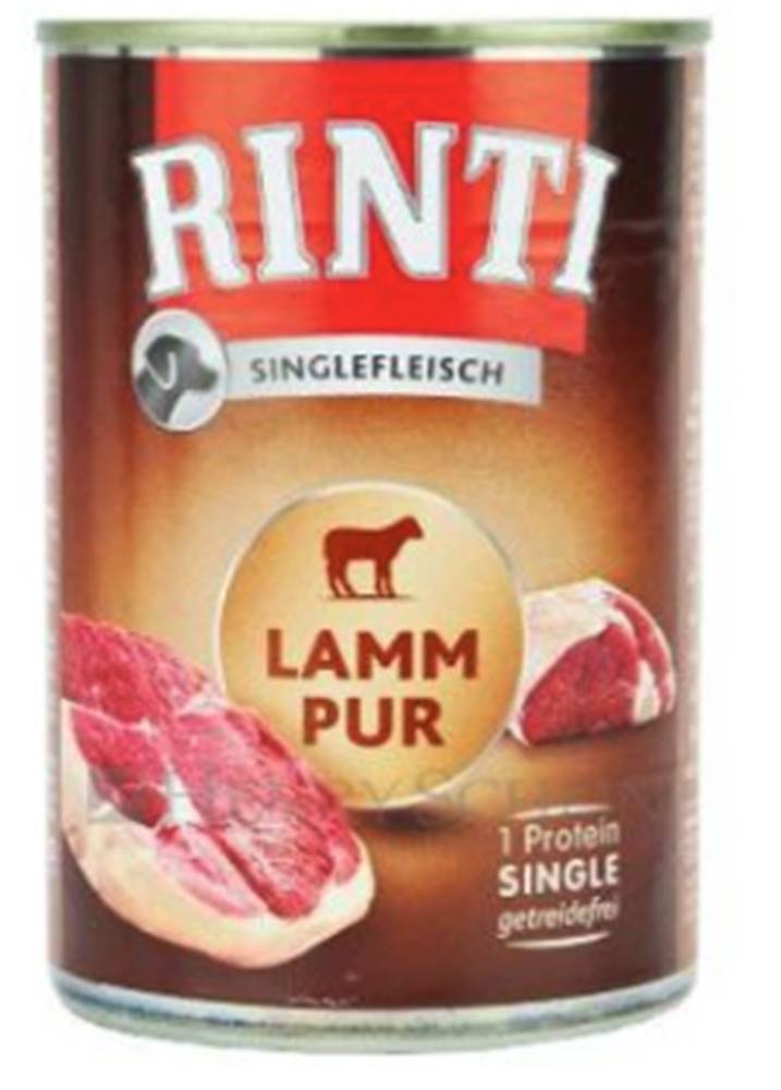 Rinti Rinti Dog konzerva Sensible PUR jehně 400g