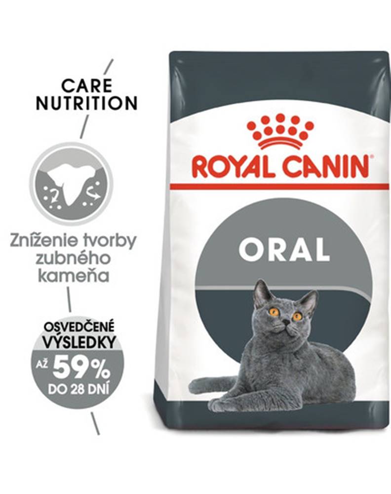 fera ROYAL CANIN Oral Care 2 x 8 kg granule pre mačky znižujúce tvorbu zubného kameňa