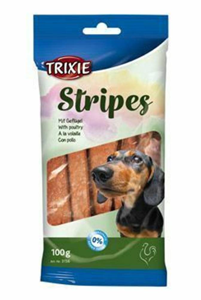 Trixie Trixie STRIPES light drůbeží pro psy 10ks 100g TR