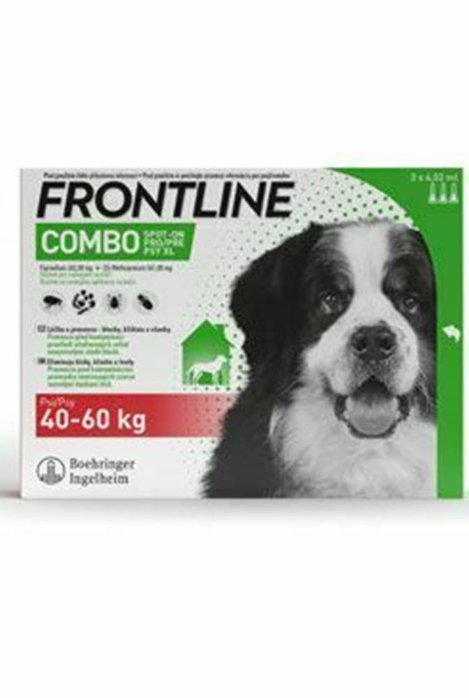Frontline FRONTLINE COMBO spot-on pre psy XL (40-60kg)-3x4,02ml