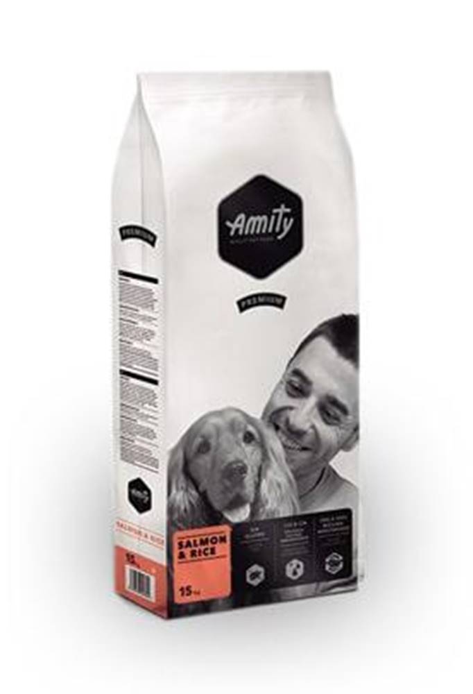 Amity AMITY premium dog SALMON/rice - 3kg