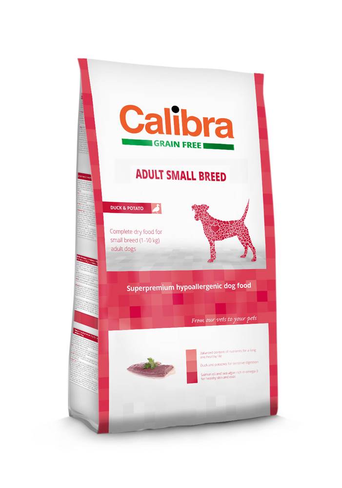 Calibra CALIBRA dog GF ADULT small kačica - 7kg