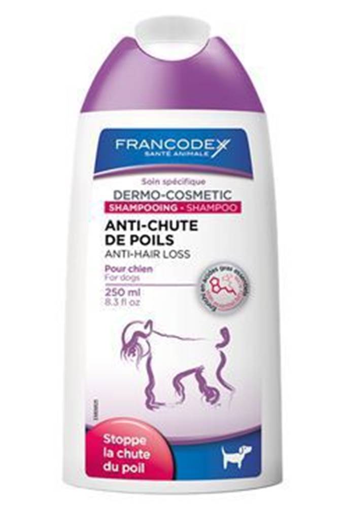 Francodex Francodex Šampón proti vypadávaniu vlasov pre psov 250ml