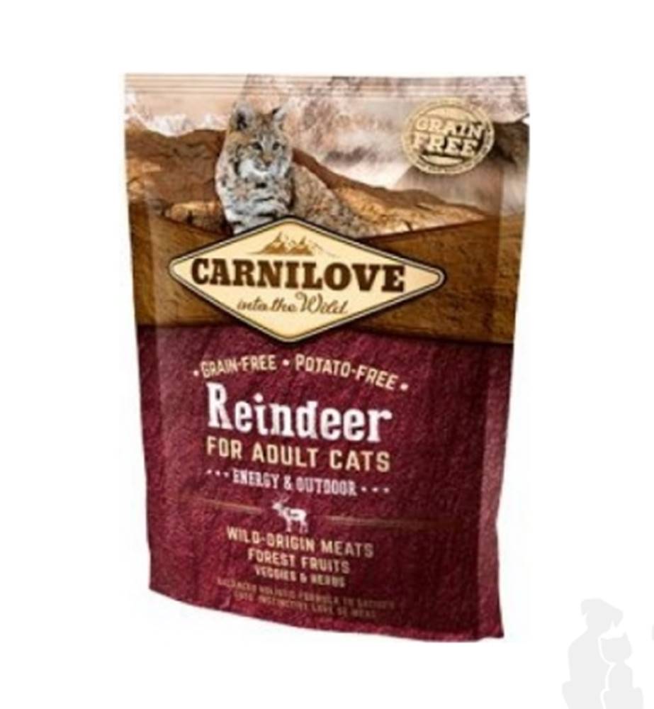 Carnilove Carnilove Cat Reindeer for Adult Energy & Outdoor 400g