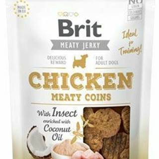 Brit Jerky Chicken with Insect Meaty Coins 200g