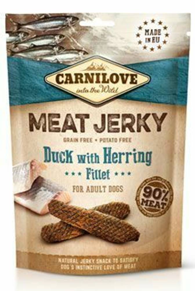 Carnilove Carnilove Dog Jerky Duck&Herring Fillet 100g