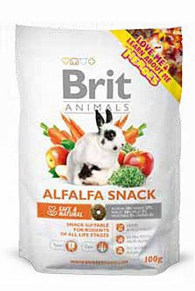 Brit Brit Animals  Alfalfa Snack for Rodents 100g