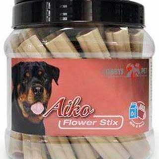 Pochúťka pes Flower Stix 12cm mlieko + hovädzie 30 ks