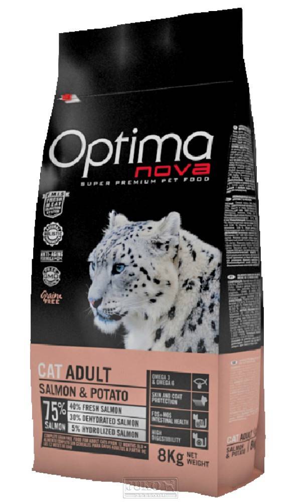 Optimanova OPTIMAnova  cat  GF  ADULT  salmon/potato - 2kg