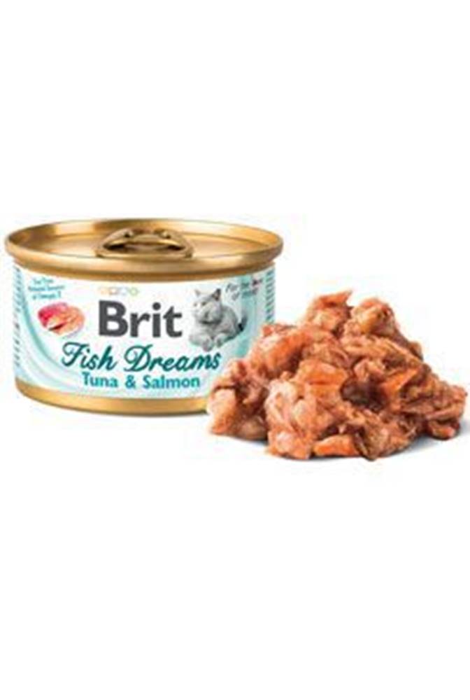 Brit Brit Cat konz Brit Fish Dreams Tuna & Salmon 80g