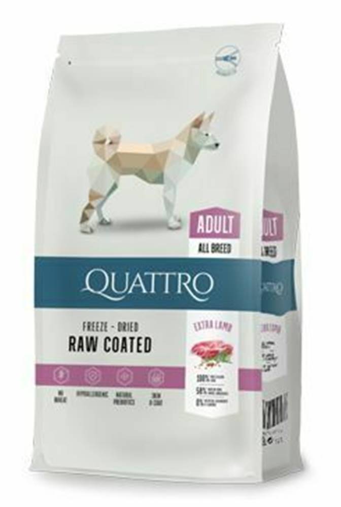 Ostatní QUATTRO Dog Dry Premium All Breed Adult Lamb&rice 3kg