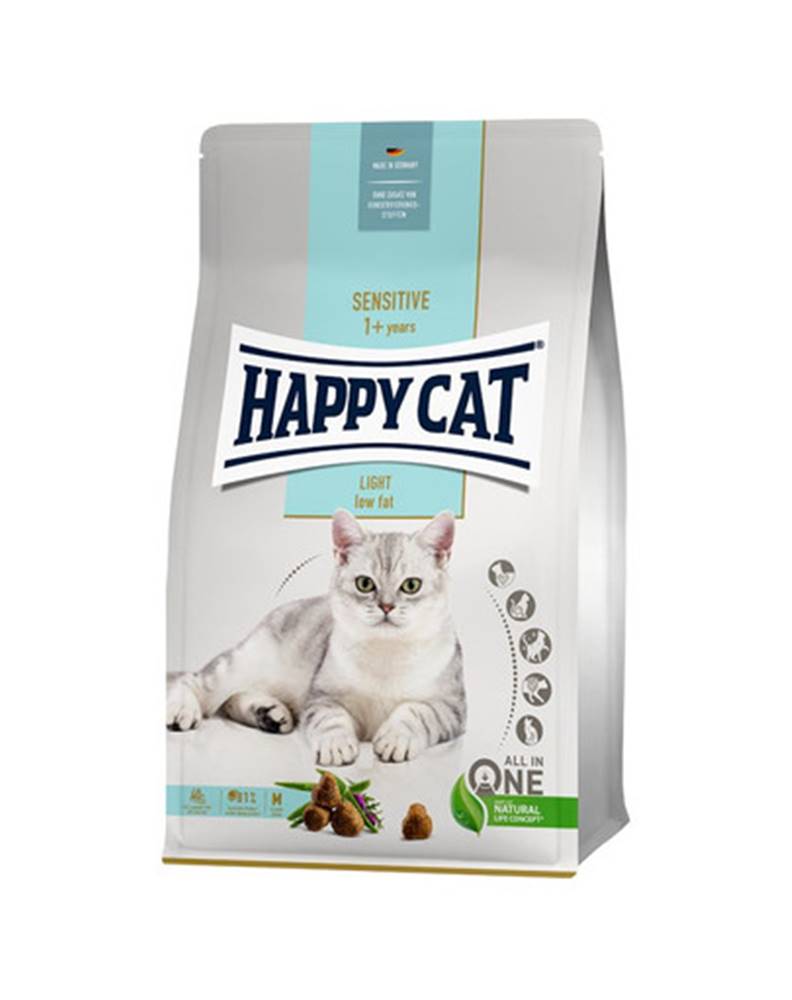 fera HAPPY CAT Sensitive Light Granule pre mačky so sklonom k nadváhe 4 kg
