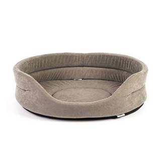 FERA Grey Pelech pre psa oválny 75x62x22 cm