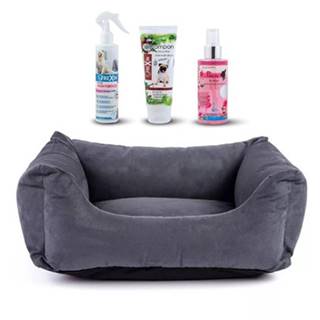 FERA Shine Sofa pelech pre psa L 117 x 80 x 30 cm + FREXIN insekticídny sprej, šampón a kondicionér