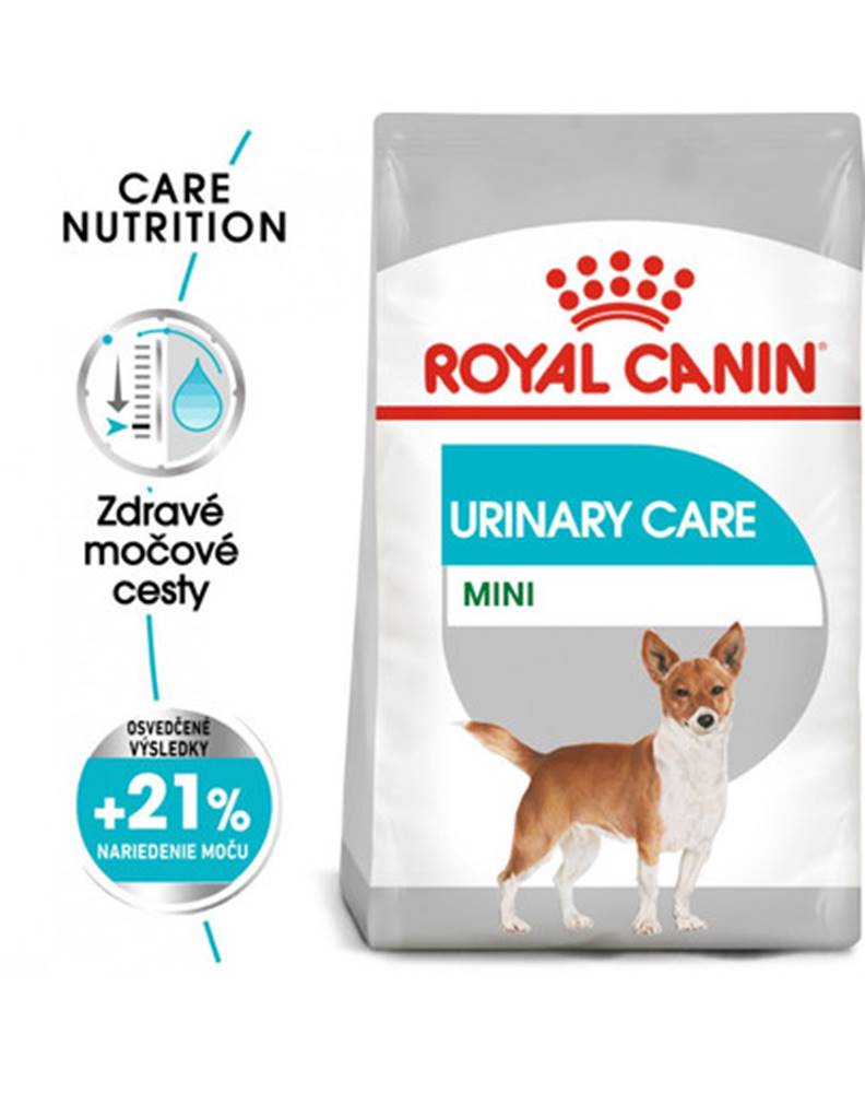 fera ROYAL CANIN Mini urinary care 3 kg granuly pre psy s obličkovými problémami.