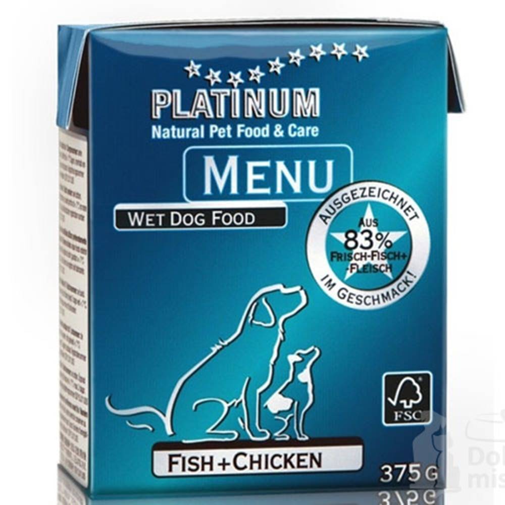 Platinum Platinum Menu Fisch+Chicken 375g