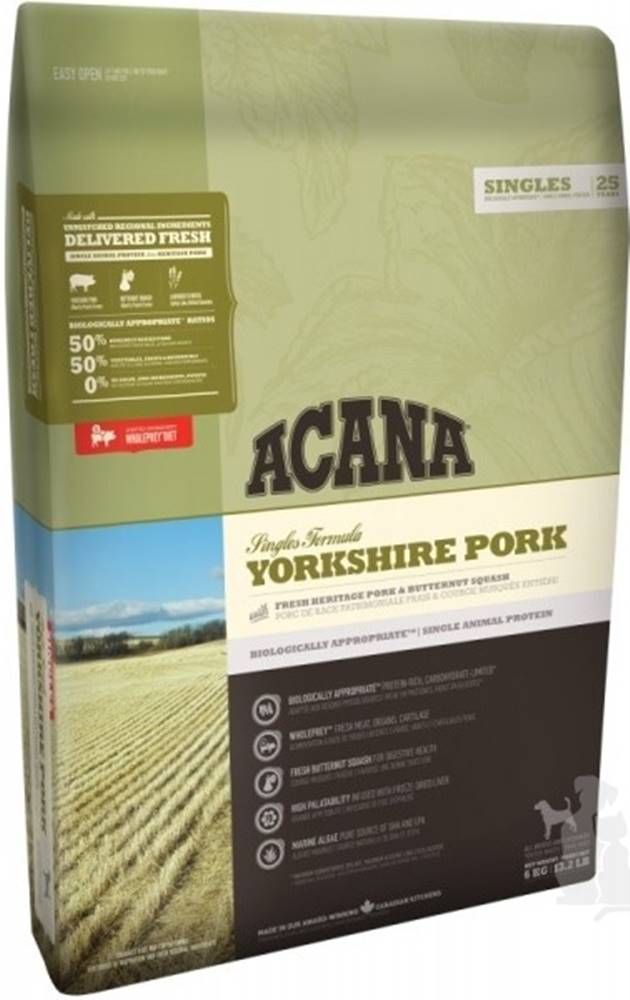 Acana Acana Dog Yorkshire Pork Singles 2kg