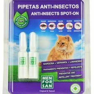 Menforsan Spot on pipety pro kočky antipar. 2x1,5ml