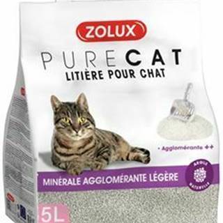 PURECAT premium light clumping litter 5l Zolux
