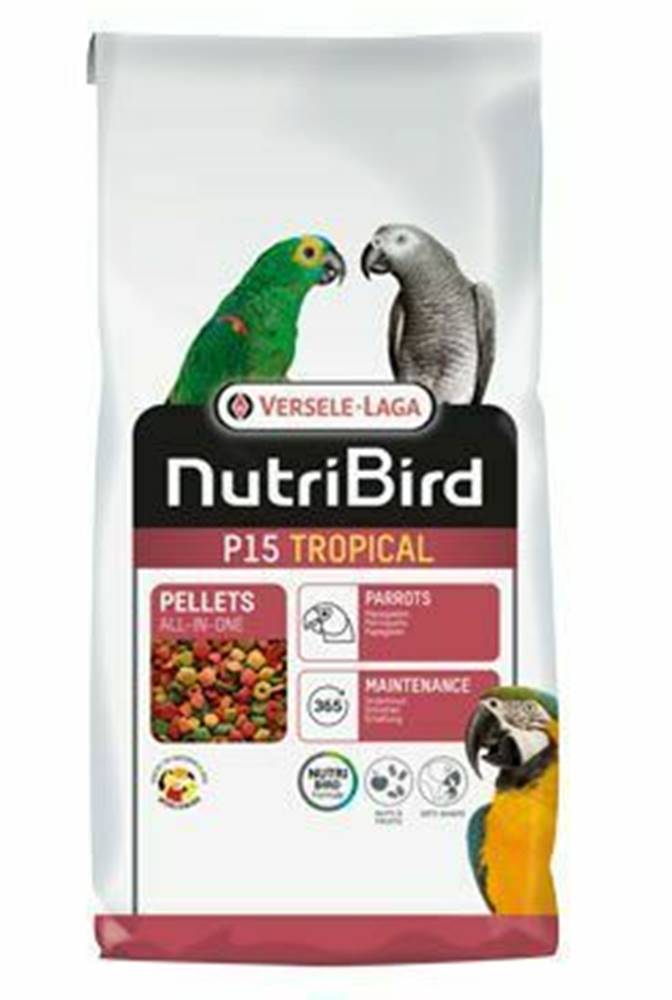 VERSELE-LAGA VL Nutribird P15 Tropical pre papagáje 10kg NEW