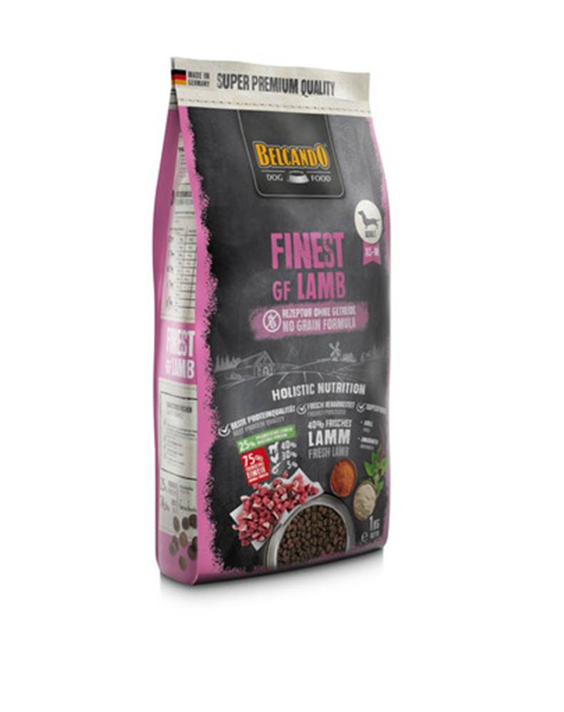 fera BELCANDO Finest Grain Free Jahňacie granule bez zrna XS-M 1 kg