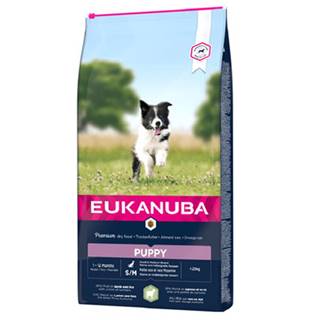 EUKANUBA Dog Puppy Granule pre psov malé a stredné plemeno jahňacina a ryža 12 kg