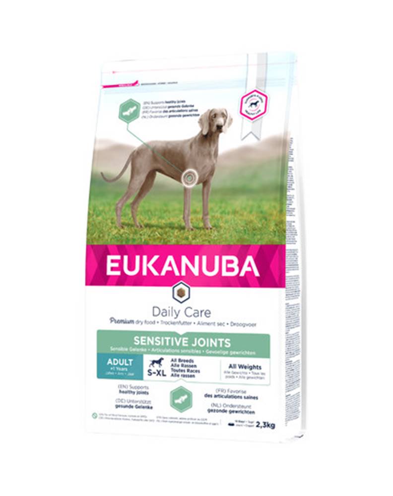 fera EUKANUBA Daily Care Granule pre dospelých psov s citlivými kĺbmi 2,3 kg