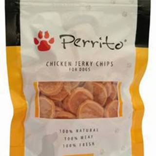 Perrito Chicken Jerky Chips pre psa 100g