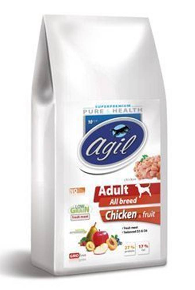 Agil Agil Adult All Breed Pure&Health Low Grain 10kg