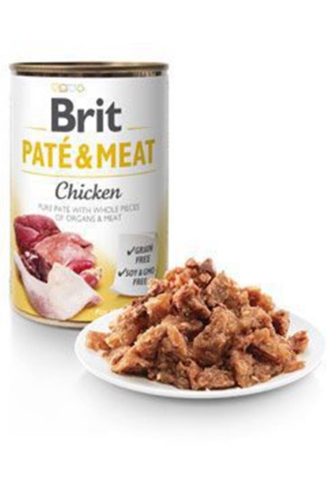 Brit Brit Dog Cons Paté & Meat Chicken 800g