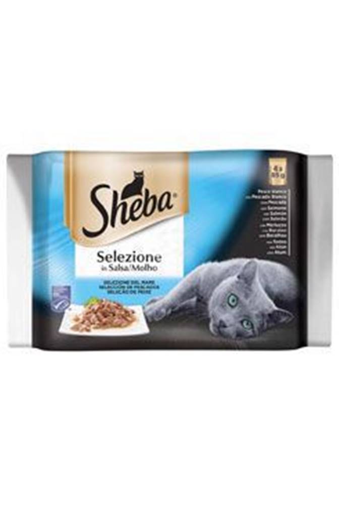 Sheba Sheba pocket Selection fish juicy selection 4x 85g
