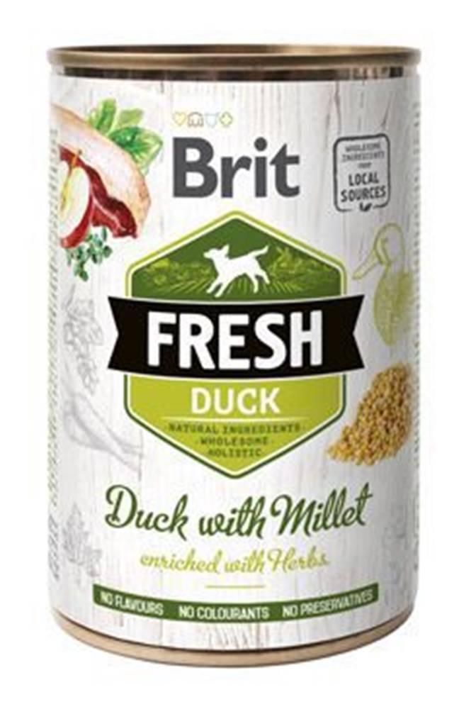 Brit Brit Dog Fresh Cons Kačica s prosom 400g