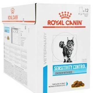 Royal Canin VD Feline Sensit Control 12x85g kuracie kapsičky