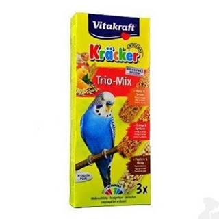 Vitakraft Bird Kräcker Andulka tyčinka na med/pom/popcorn 3ks