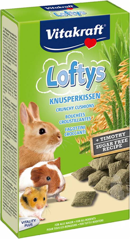 Vitakraft Vitakraft Rodent všetky hlodavce poch. Lofty´s 100g