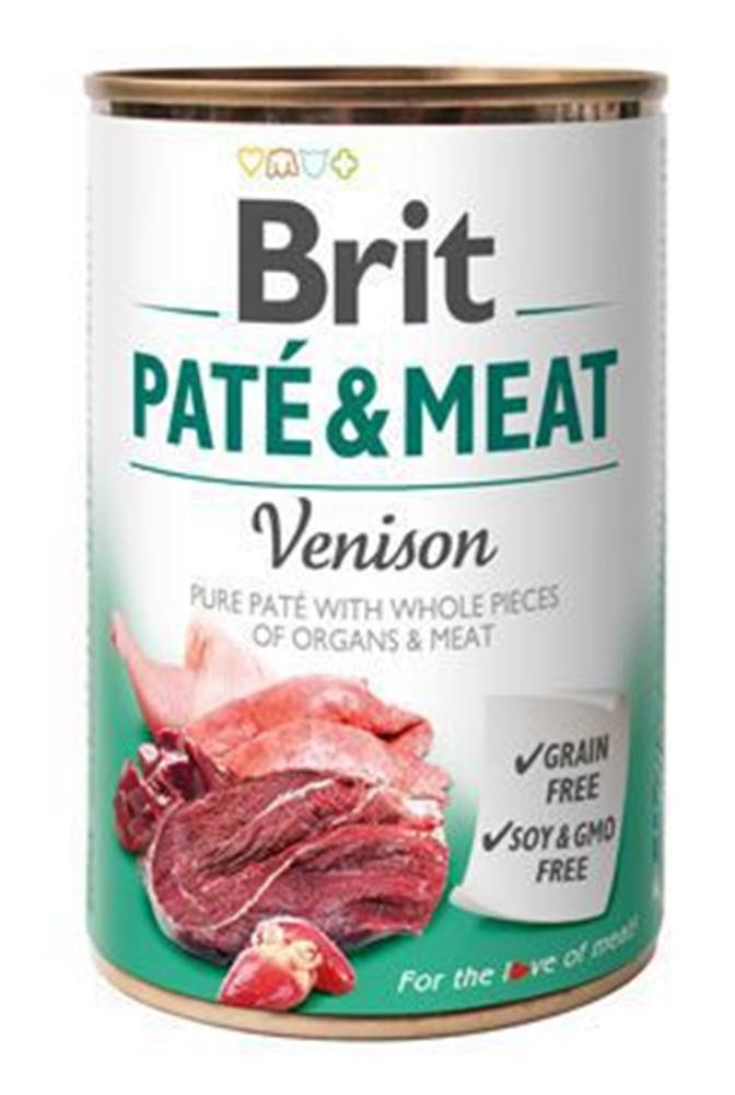 Brit Brit Dog con Paté & Meat Venison 400g