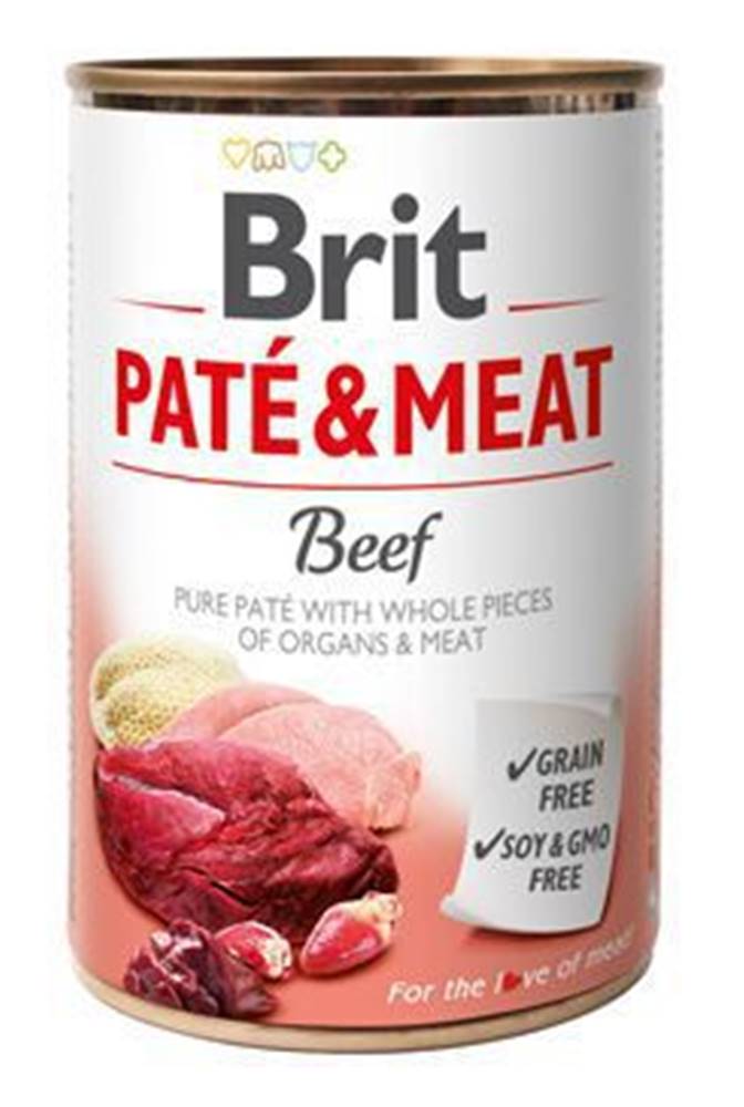 Brit Brit Dog Cons Paté & Meat Beef 400g