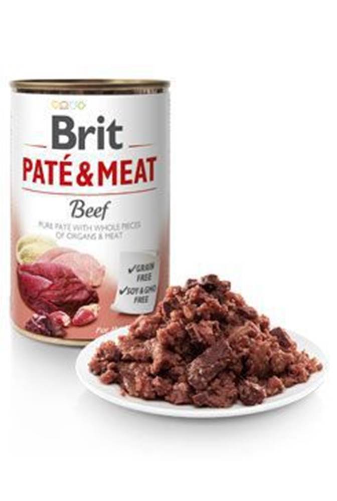 Brit Brit Dog Cons Paté & Meat Beef 800g