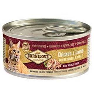 Carnilove White Muscle Meat Chicken&Lamb Cats 100g