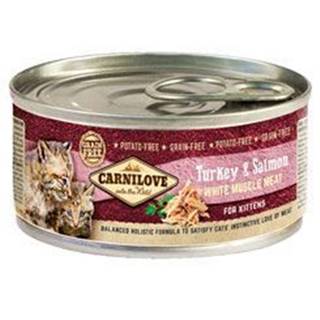 Carnilove White Muscle Meat Turkey&Salmon Kittens 100g