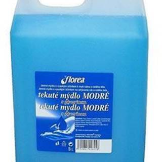 Tekuté mydlo Florea modré 5l